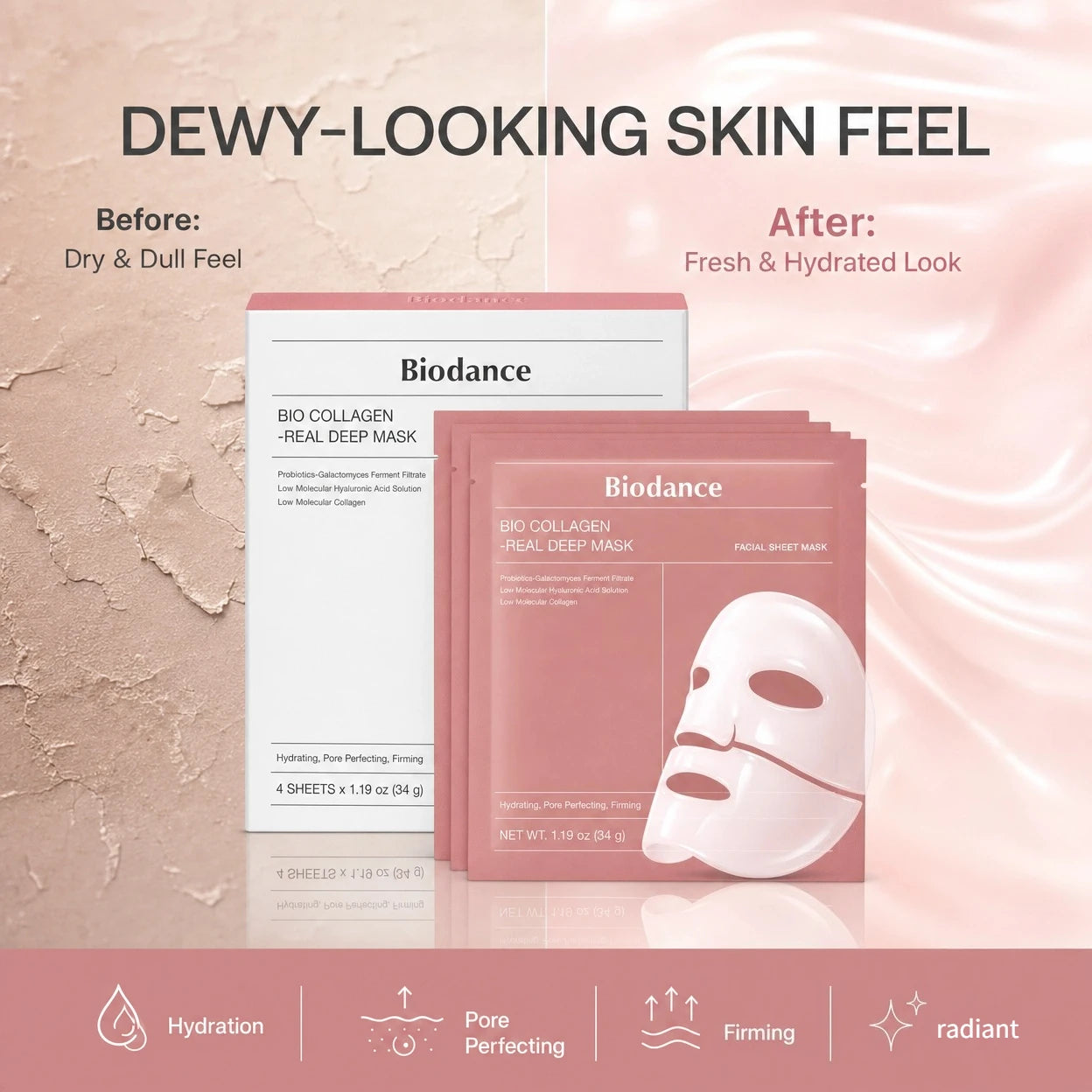 LxVog™ Bio-Collagen Real Deep Mask